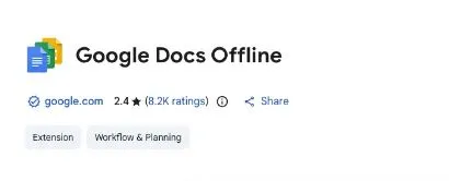 مقـاله: معرفی افزونه Google Docs Offline