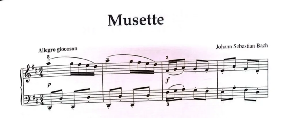 Musette in D - J.S Bach