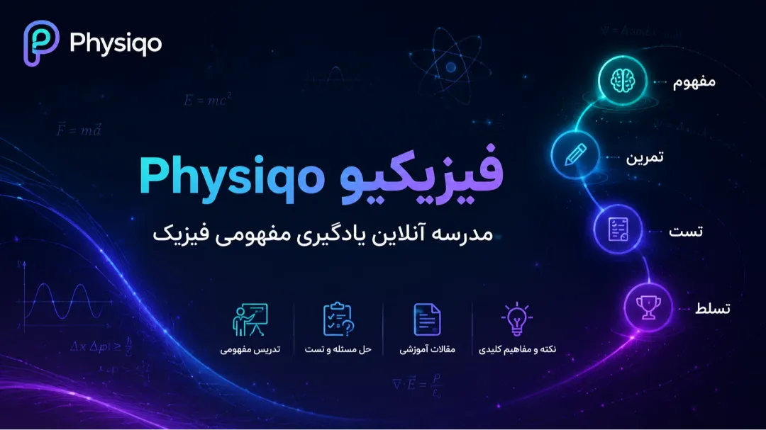 فیزیکیو | آموزش خلاقانه فیزیک دبیرستان و کنکور