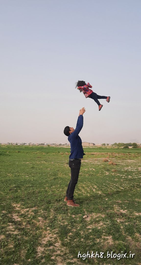 دختر بچه و محبت پدر