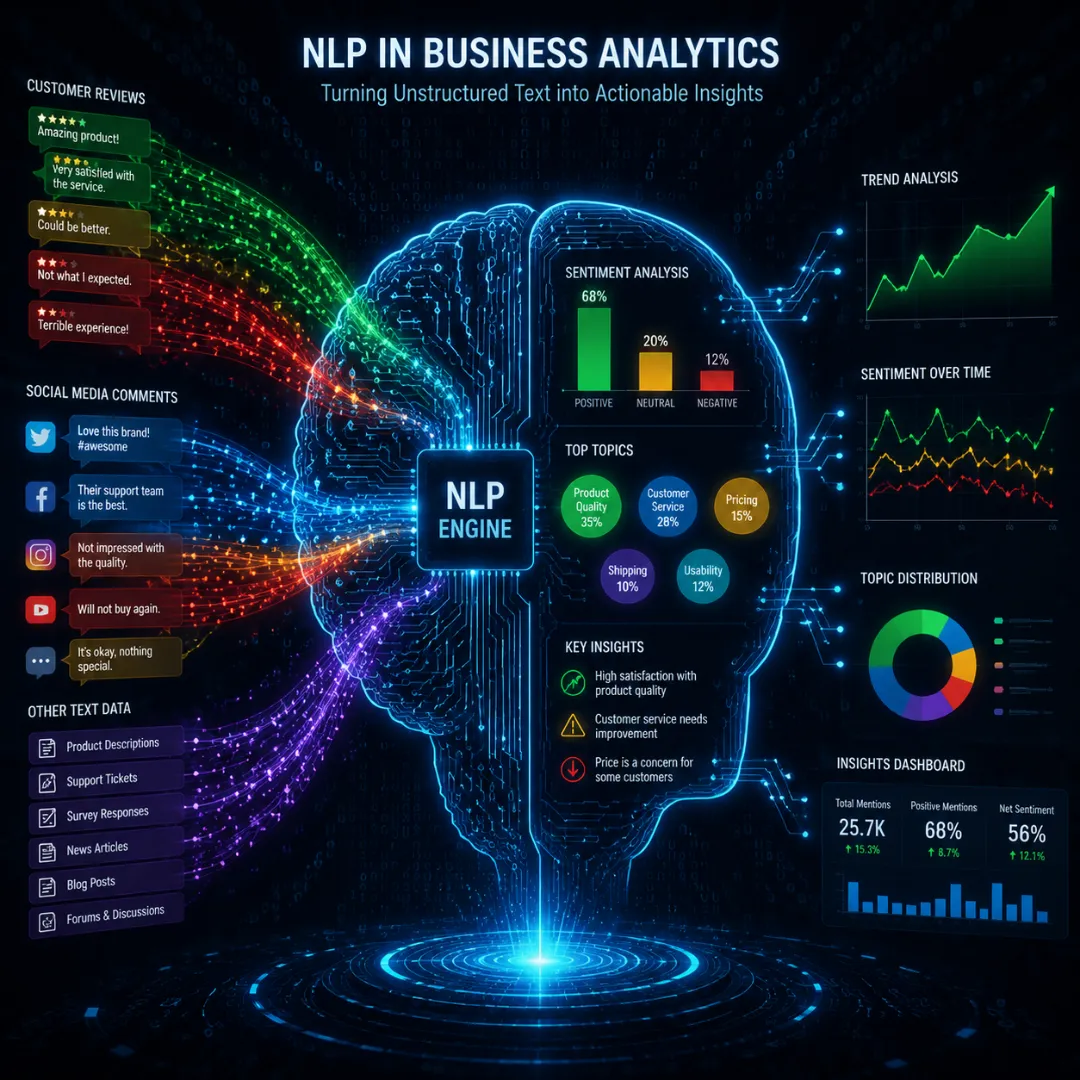 تحلیل نظرات مشتریان با استفاده از NLP