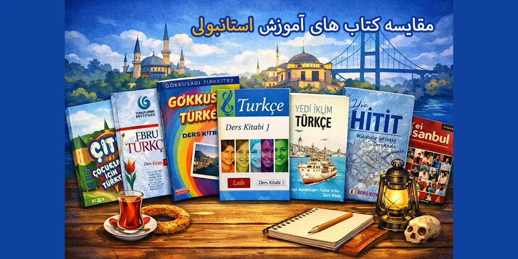 کدام کتاب آموزش ترکی استانبولی مناسب هدف شماست + دانلود رایگان