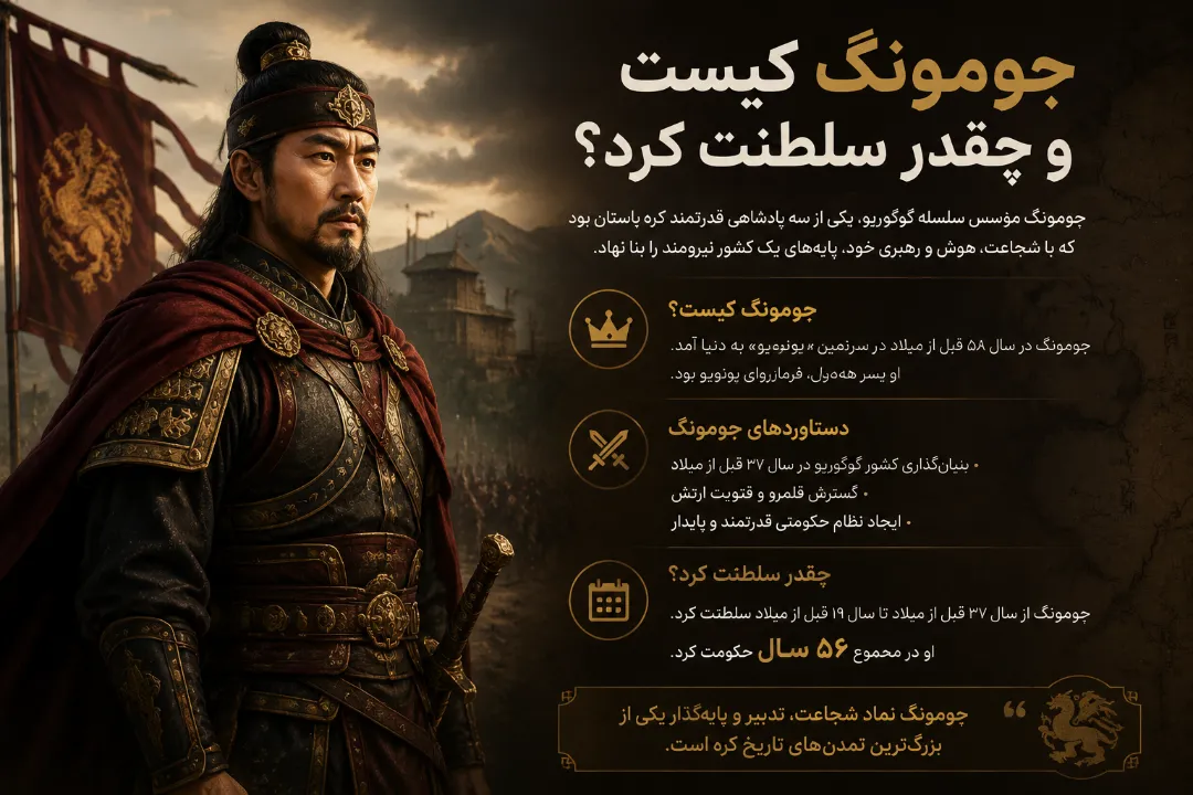 جومونگ کیست و چقدر سلطنت کرد؟