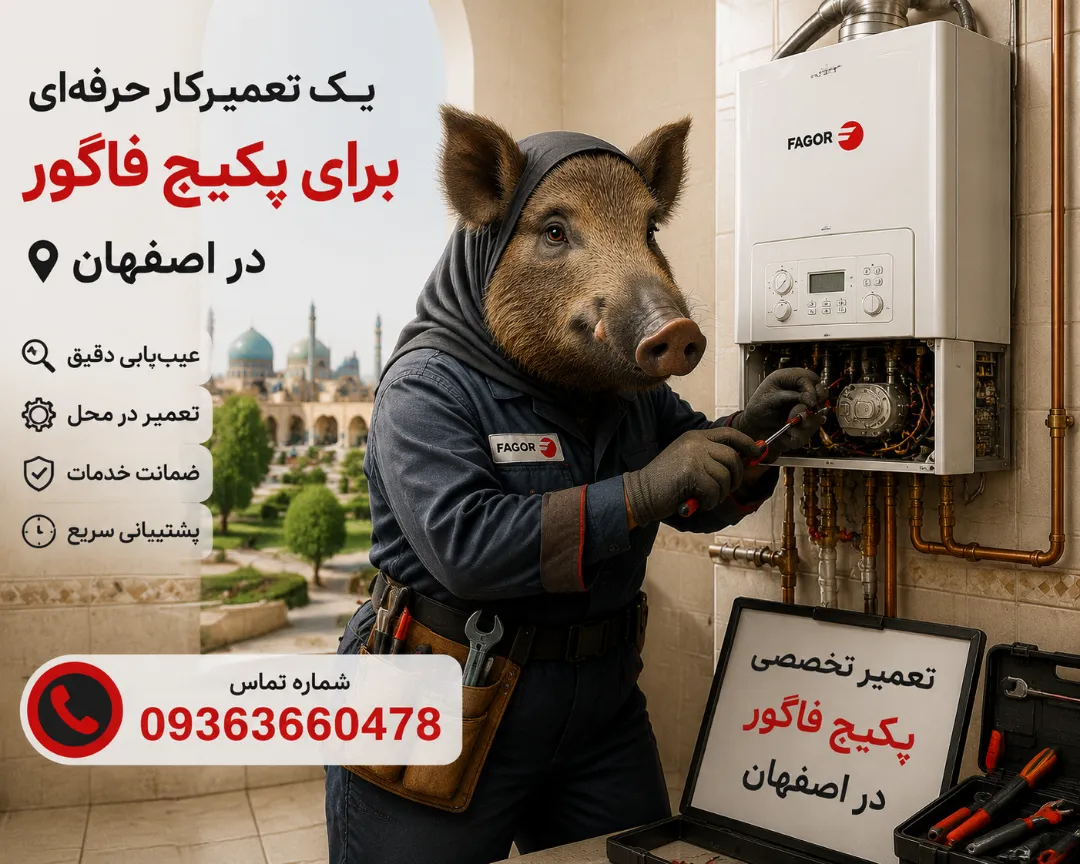 نمایندگی تعمیر پکیج فاگور اصفهان