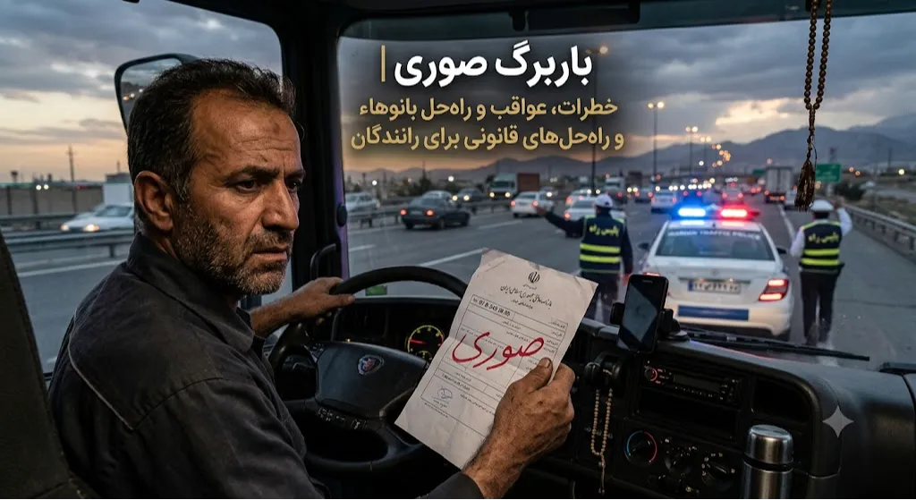 باربرگ صوری | خطرات، عواقب و راه‌حل‌های قانونی برای رانندگان