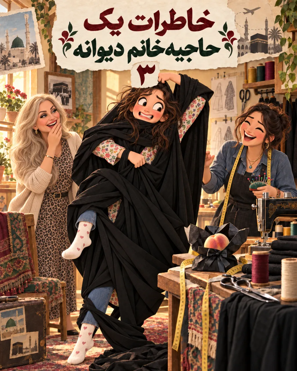 خاطرات یک حاجیه خانم دیوانه (۳)