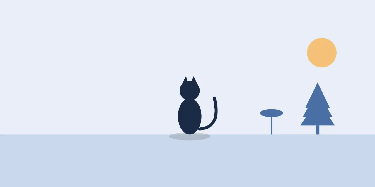 🐱 بچه گربه همچنان زل زده و بغص دارد...