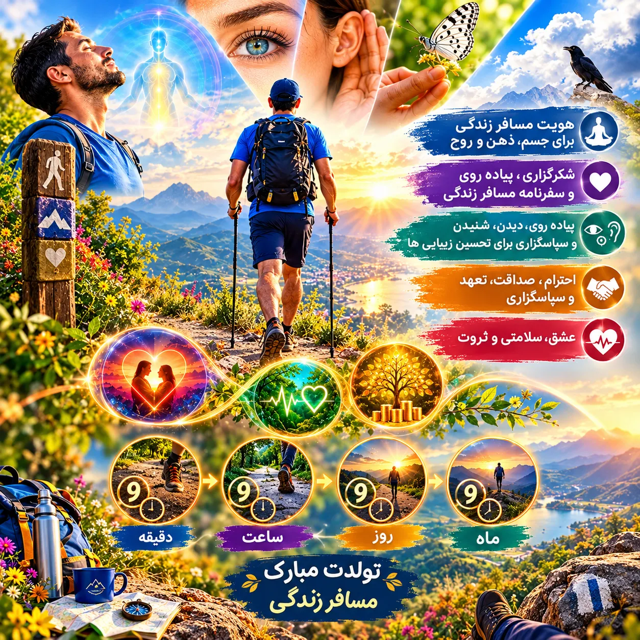 🎯 سفرنامه مسافر زندگی روز بیستم و یکم