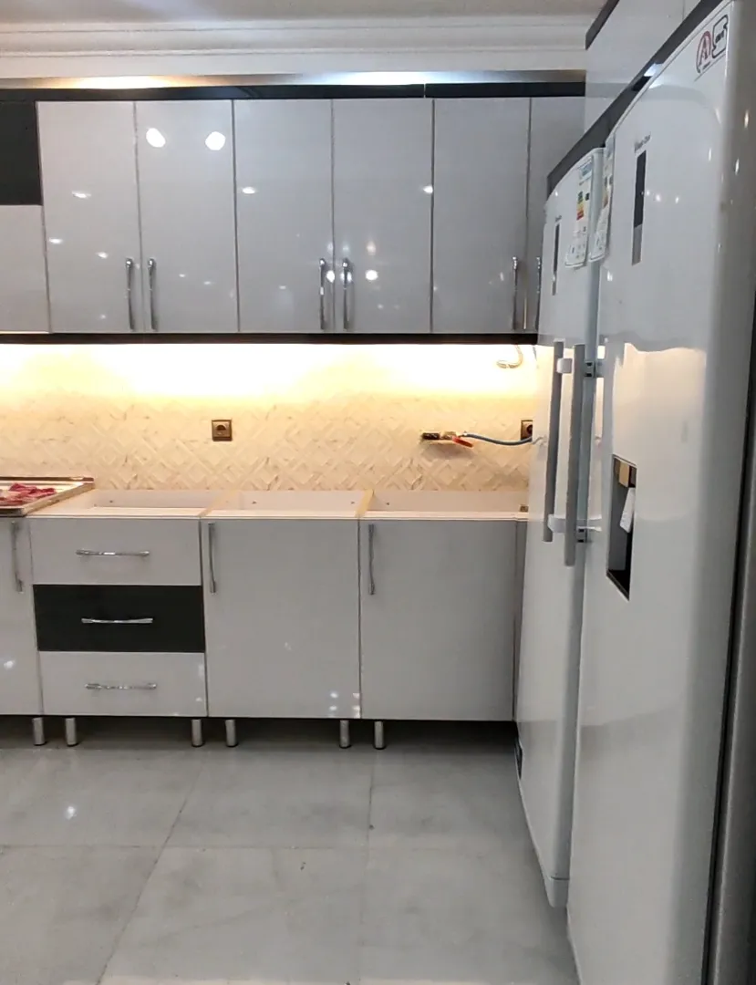 نمونه کابینت دو پله و ساده جهت ایده