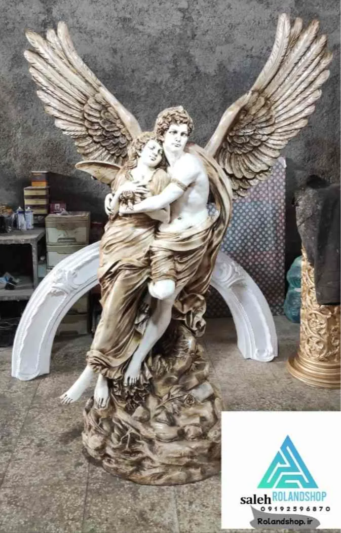 مجسمه فایبرگلاس آدم و حوا ارتفاع 180 سانت