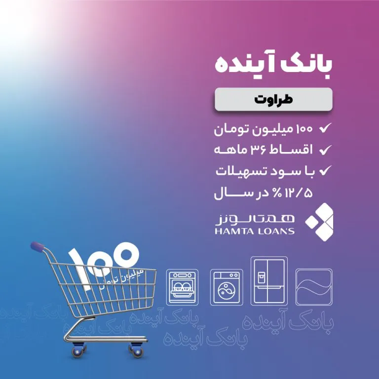 تسهیلات طراوت بانک آینده
