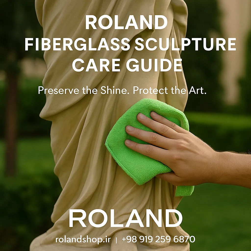 نحوه مراقبت از مجسمه‌های فایبرگلاس در فضای باز