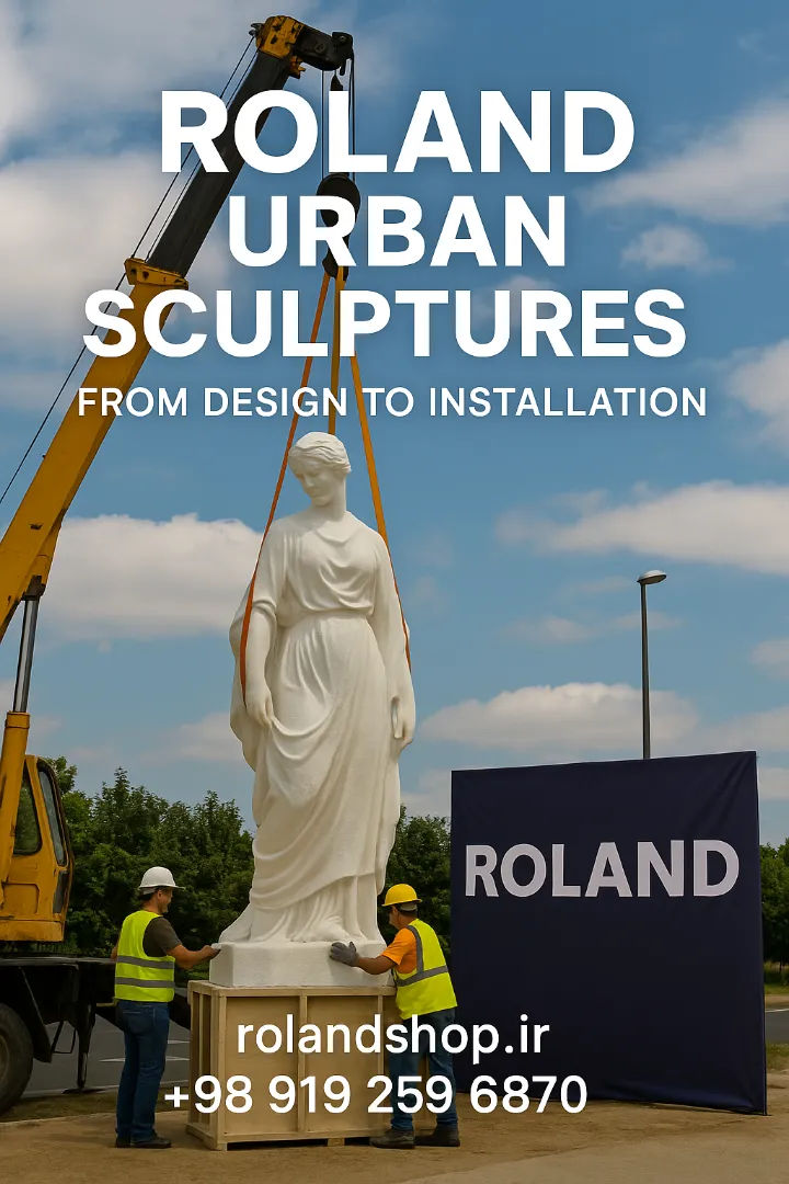 مراحل طراحی تا نصب مجسمه‌های شهری