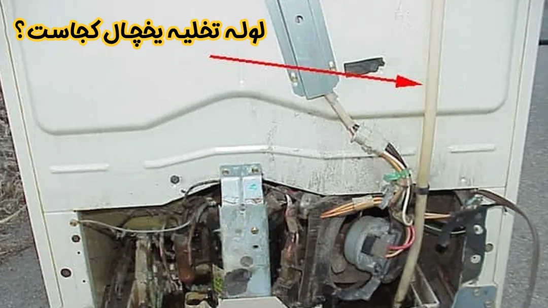 لوله تخلیه یخچال کجاست؟ راهنمای پیدا کردن