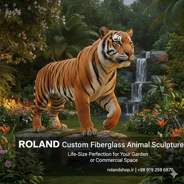 ساخت مجسمه‌های حیوانات سفارشی