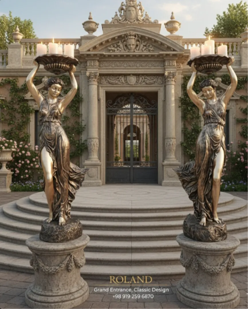 مجسمه‌های ویلایی فایبرگلاس: خلق فضایی رویایی و ماندگار