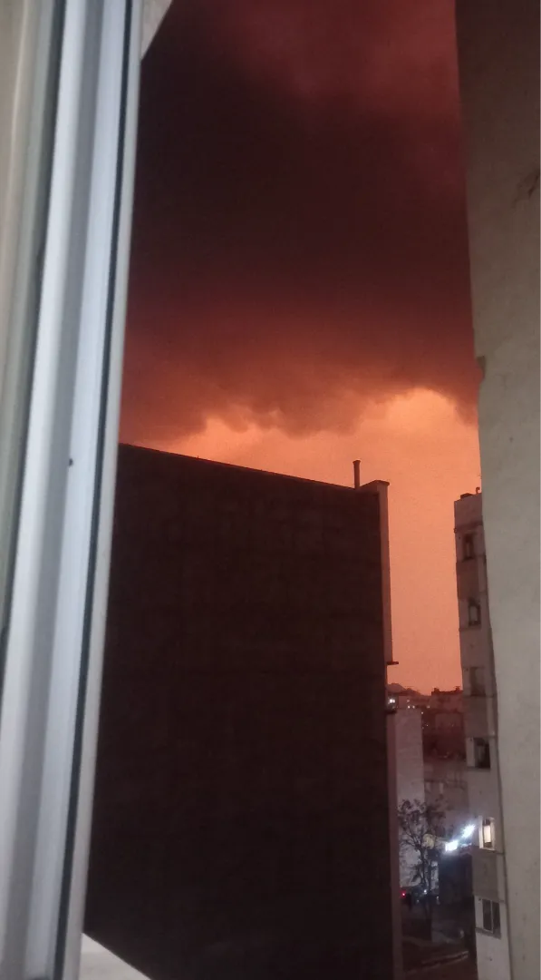 حملات شدید آمریکا و اسراییل به کرج